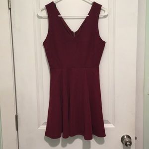 Maroon dress
